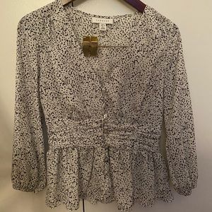 NWOT Topshop Button Up Blouse